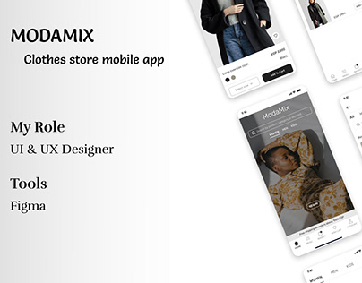 Project thumbnail - Fashion E-Commerce App | UI / UX Design