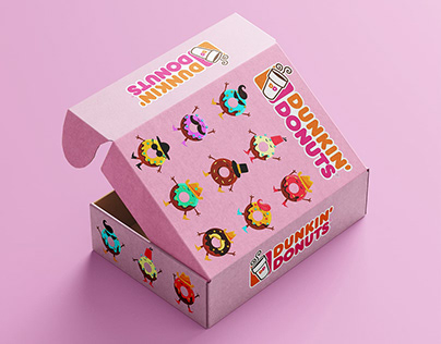 Dunkin Donuts Packaging