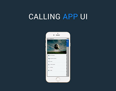 Our Calling app Ui how's it