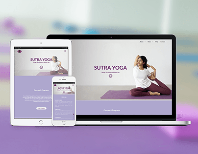 Ng Zhi Ying - Sutra Yoga Web Design