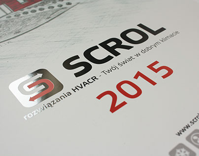 Calendar 2015 for Scrol Copmany.