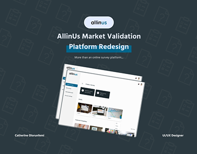 AllinUs Platform Redesign- Case study