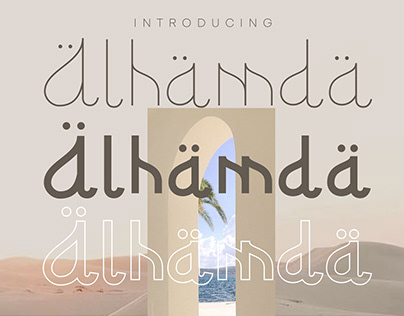 Alhamda - Arabic Serif Typeface