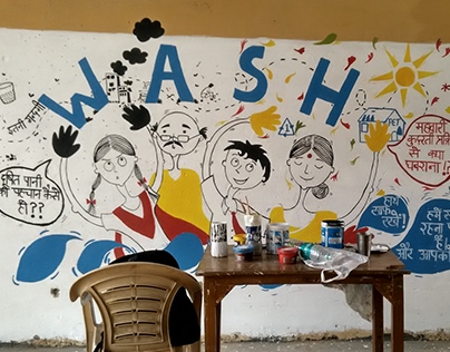 WASH Wall Art(Gurgaon-Manesar)