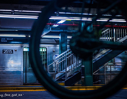 NYC Subway platform