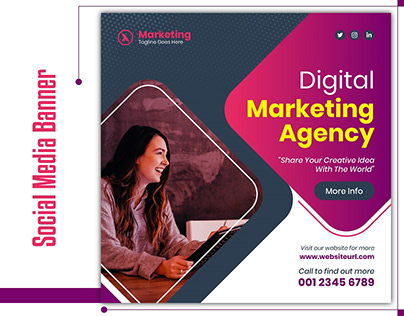 Digital Marketing Agency Social Media Post Design v1.0