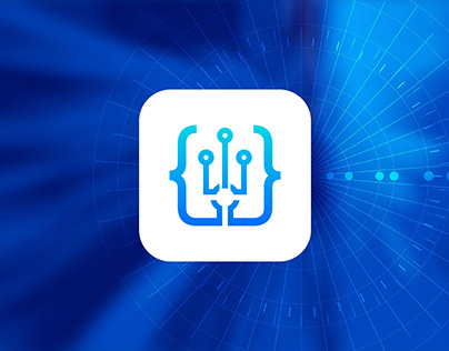tech company logo - app icon