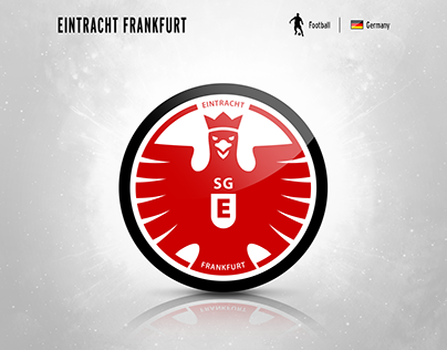 Murales Eintracht Frankfurt Logo fútbol fan-artículo eintracht fan-shop