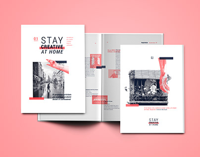 Stay Creative at Home Magazine