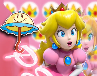 Character Poster/Wallpaper (Princess Peach)