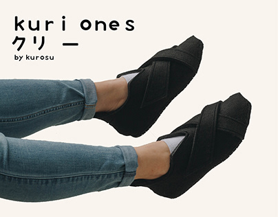 kuri ones: one piece felt shoe