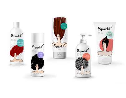 Hair care package design