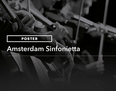 Amsterdam Sinfonietta Poster
