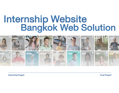 Internship @Bangkok Web Solution