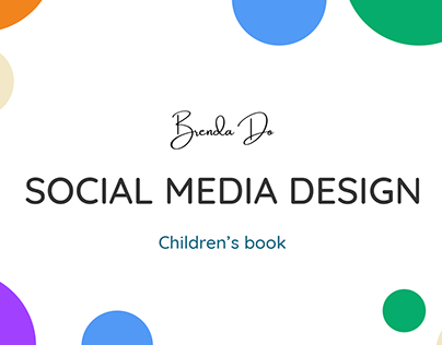 Social Media Design - Children's Book