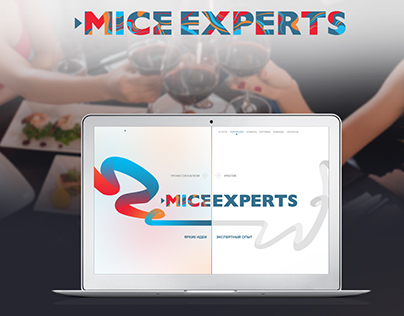 MICE EXPERTS - bright corporate website