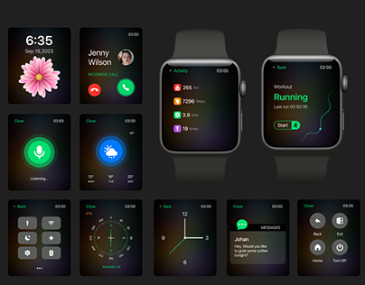 Apple Watch UI Design