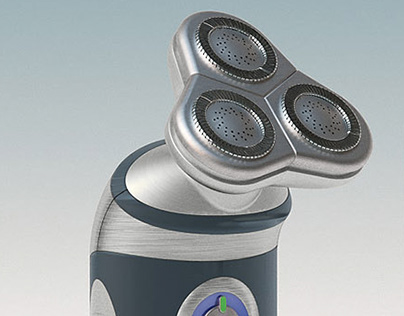 3D Concept Renderings : Electrical Shavers