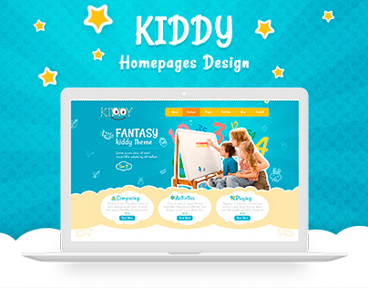 Kiddy - Homepages Design