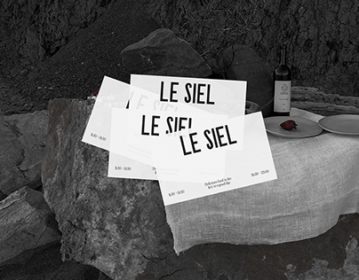 LeCiel │ identity for the restaurant