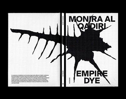 Monira Al Qadiri — Empire Dye, Catalogue Design 2020