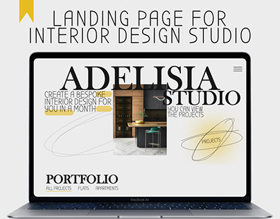 website for interior designer