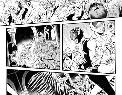 Power rangers test pages