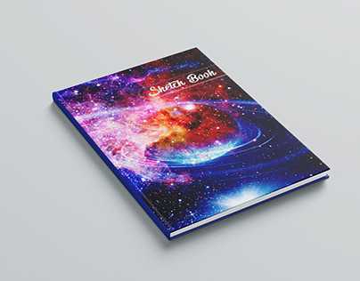 Galaxy Blank Sketch Book