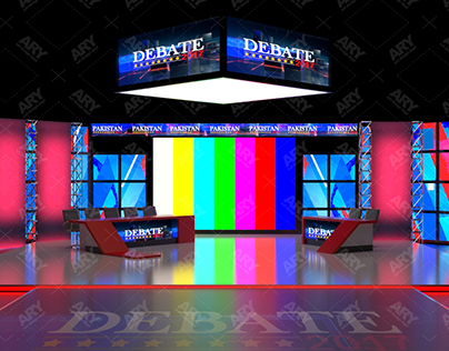 ARY News Debate 2017 Set