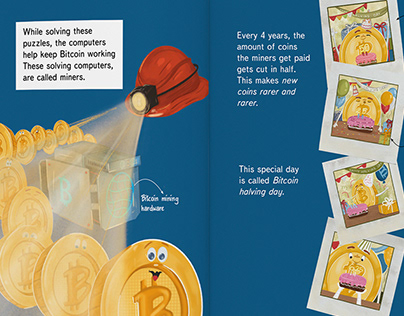 Picture book "Bitcoin saves the world"