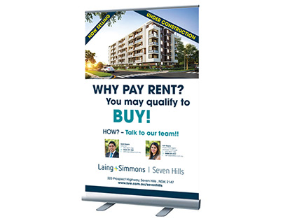 Pull Up Banner - Laing & Simmons