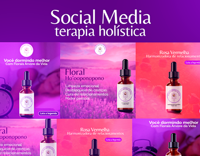 Artes Social Media - Terapia Holística Florais