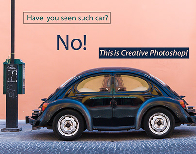 Creative Photoshoped Car