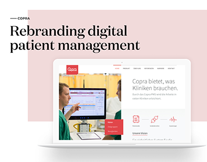 Copra Systems — Rebranding digital patient management
