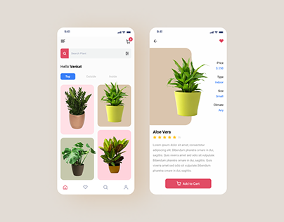 Plants App(concept)