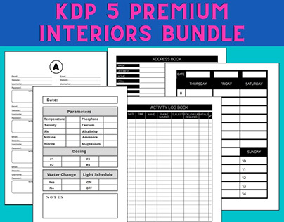 KDP 5 Premium Interiors Bundle