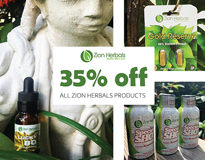 Zion Herbals 35% OFF Promotion