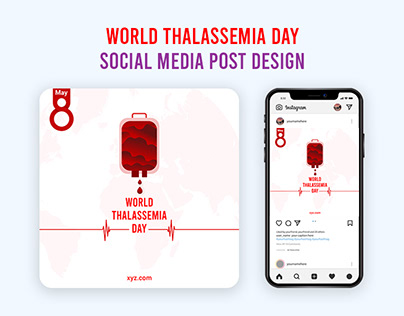 World Thalassemia Day Post Design