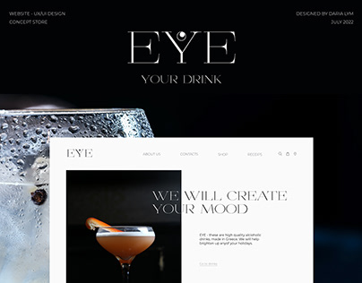 EYE | Shop Website | Branding