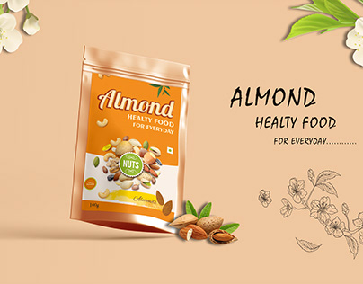 Almonds Packaging Design