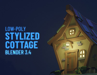 Low-Poly Cottage