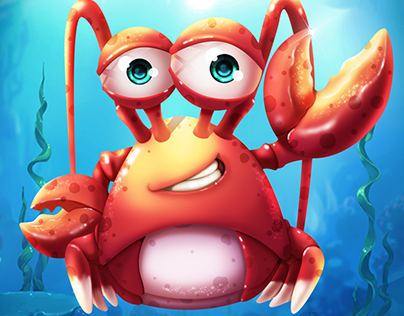 《快手捕鱼》角色~我是龙虾，不是螃蟹。