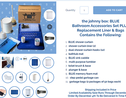 the johnny box: BLUE