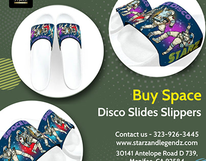 Buy Space Disco Slides Slippers