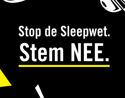 Stop de Sleepwet.