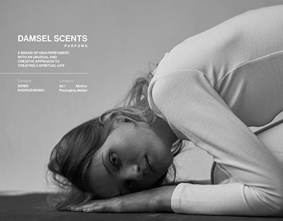 Damsel Scents Perfume - 3D Motion & Packaging Design
