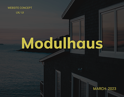 Modulhaus-website concept