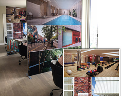 Project thumbnail - Leasing office graphics - One Hudson Yards