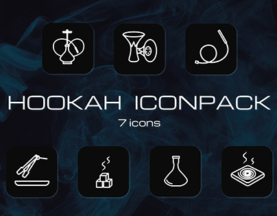 Hookah iconpack