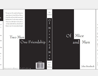 Of Mice & Men Book Covers